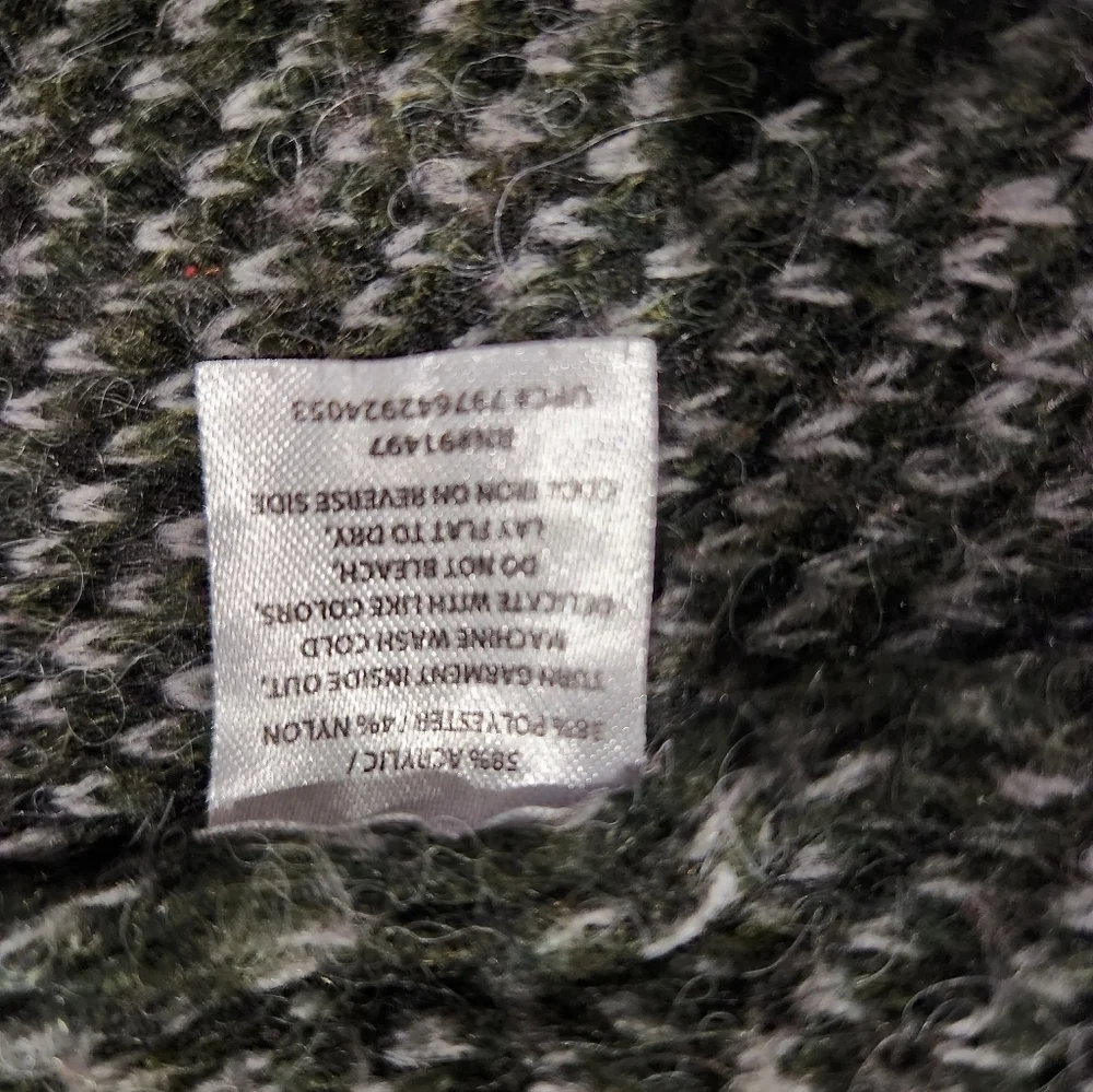Modern‎ Canvas Camouflage Open-Front Women Sweater - Picture 4 of 4